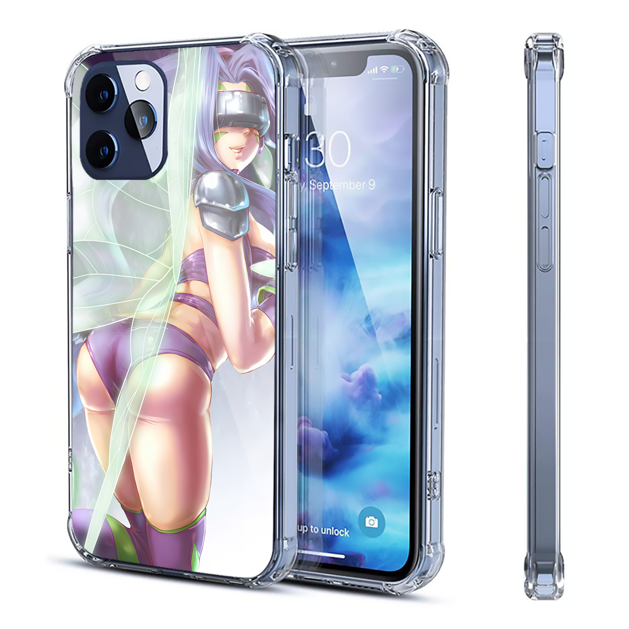 （画像用） Digimon デジタルモンスター/デジモン 【iPhone 12シリーズ対応】透明スマホケース（クリアソフトケース）